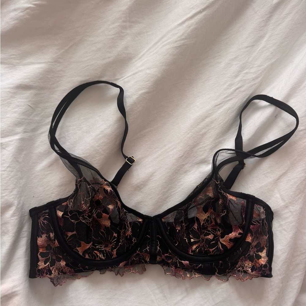 Elegant Shimmer Bra